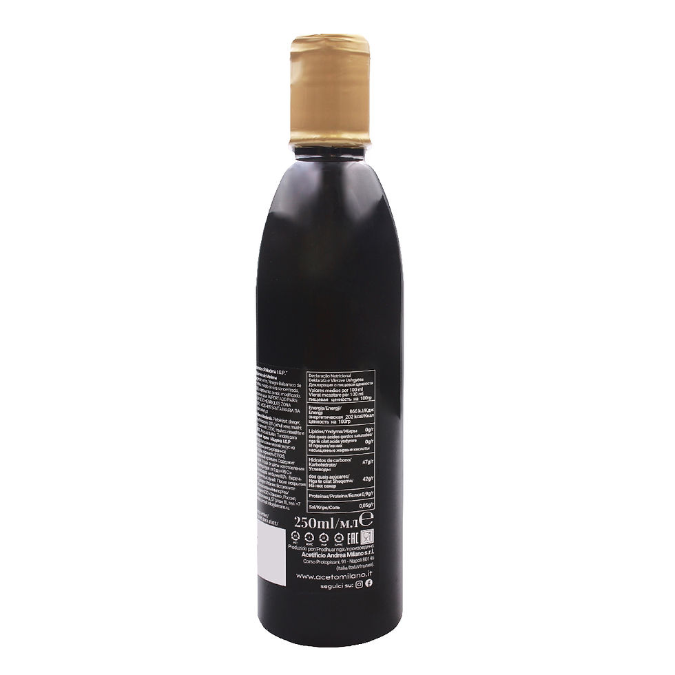 Миниатюра: Бальзамический крем I.G.P Modena "ANDREA MILANO" 250мл (Италия)