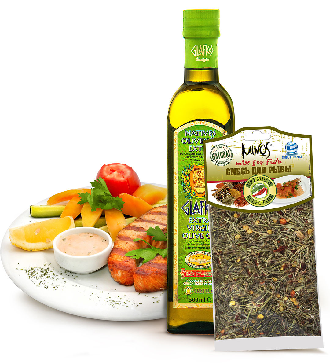 Смесь для рыбы "MINOS" 50г (Греция)