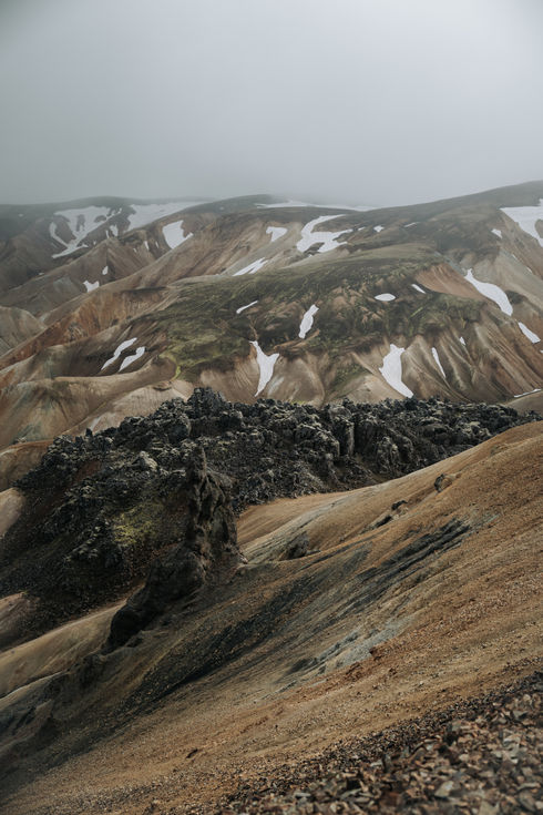 Paysage de Landmannalaugar