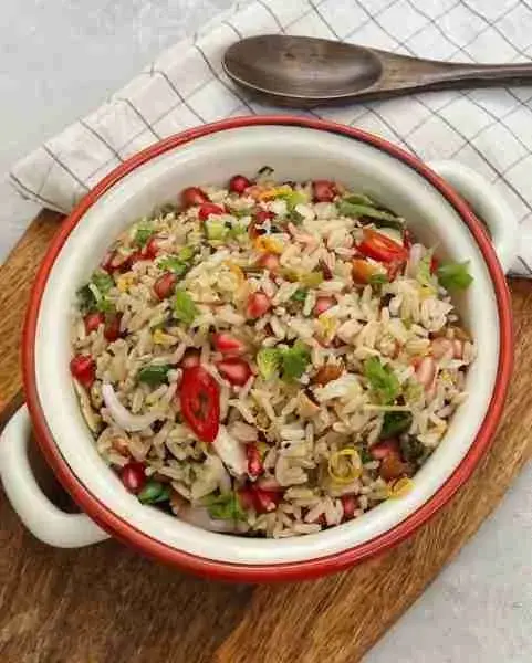 Zesty Herb Rice Salad