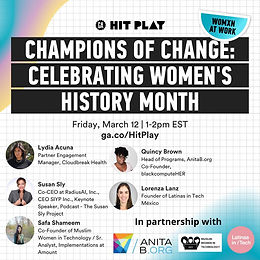 Womxn At Work | Champions of Change