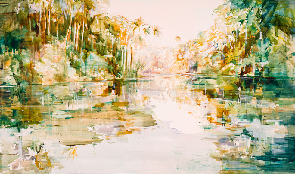 dreamlike landscape
Tropical river