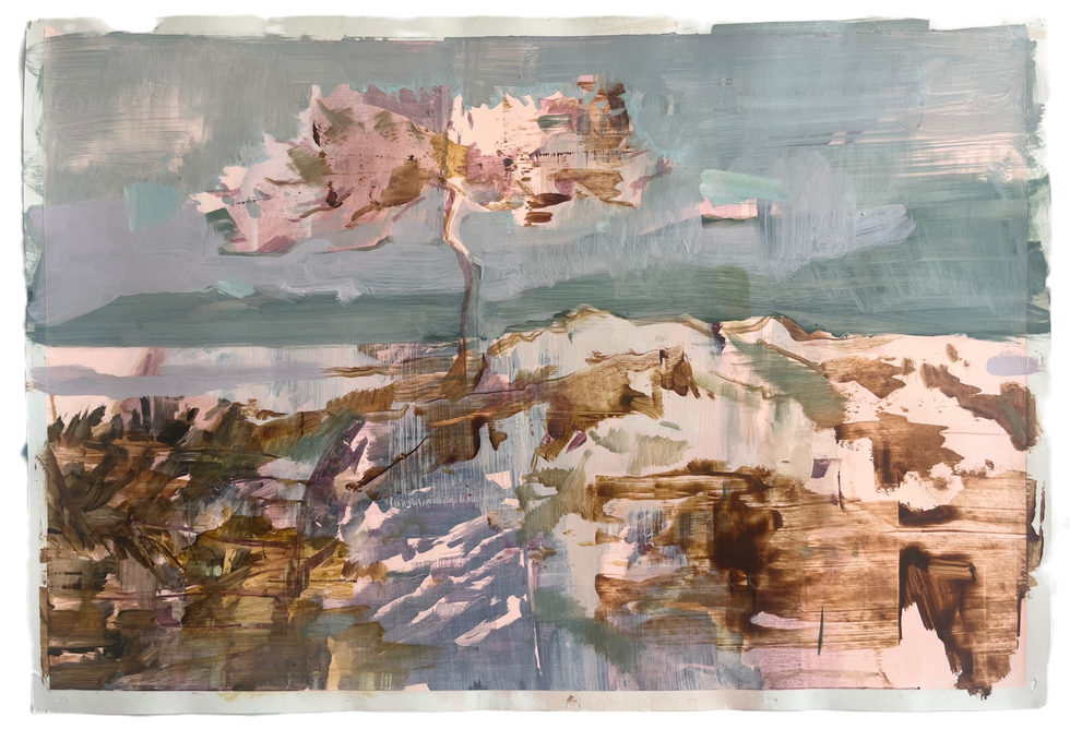 Ink Spotted Leaves
50x70cm
Available from the studio