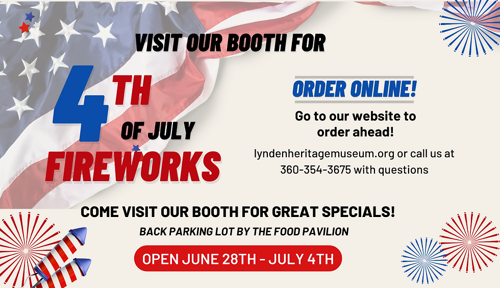 4th of July Fireworks Fundraiser
