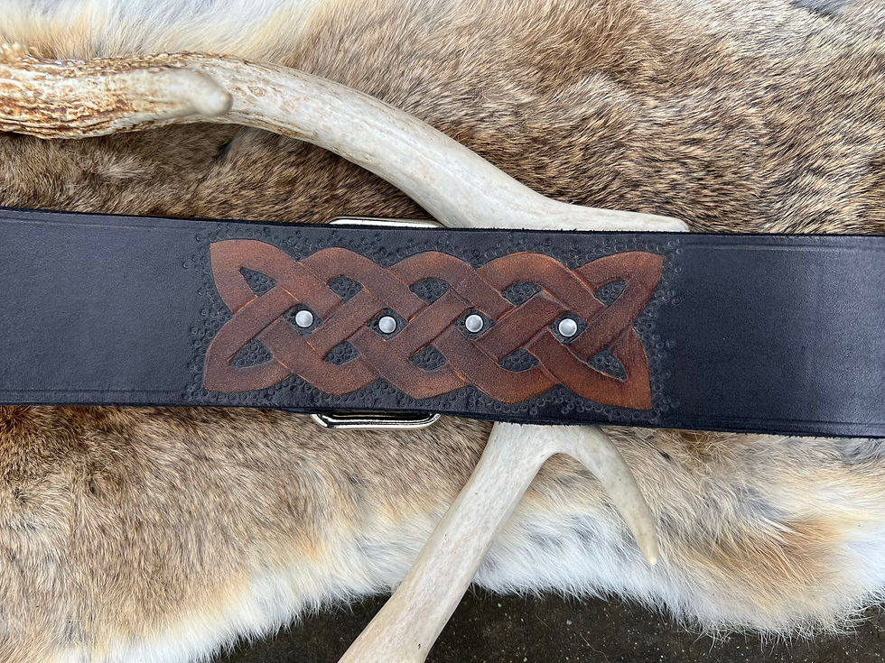 Thumbnail: Knotwork Kilt Belt