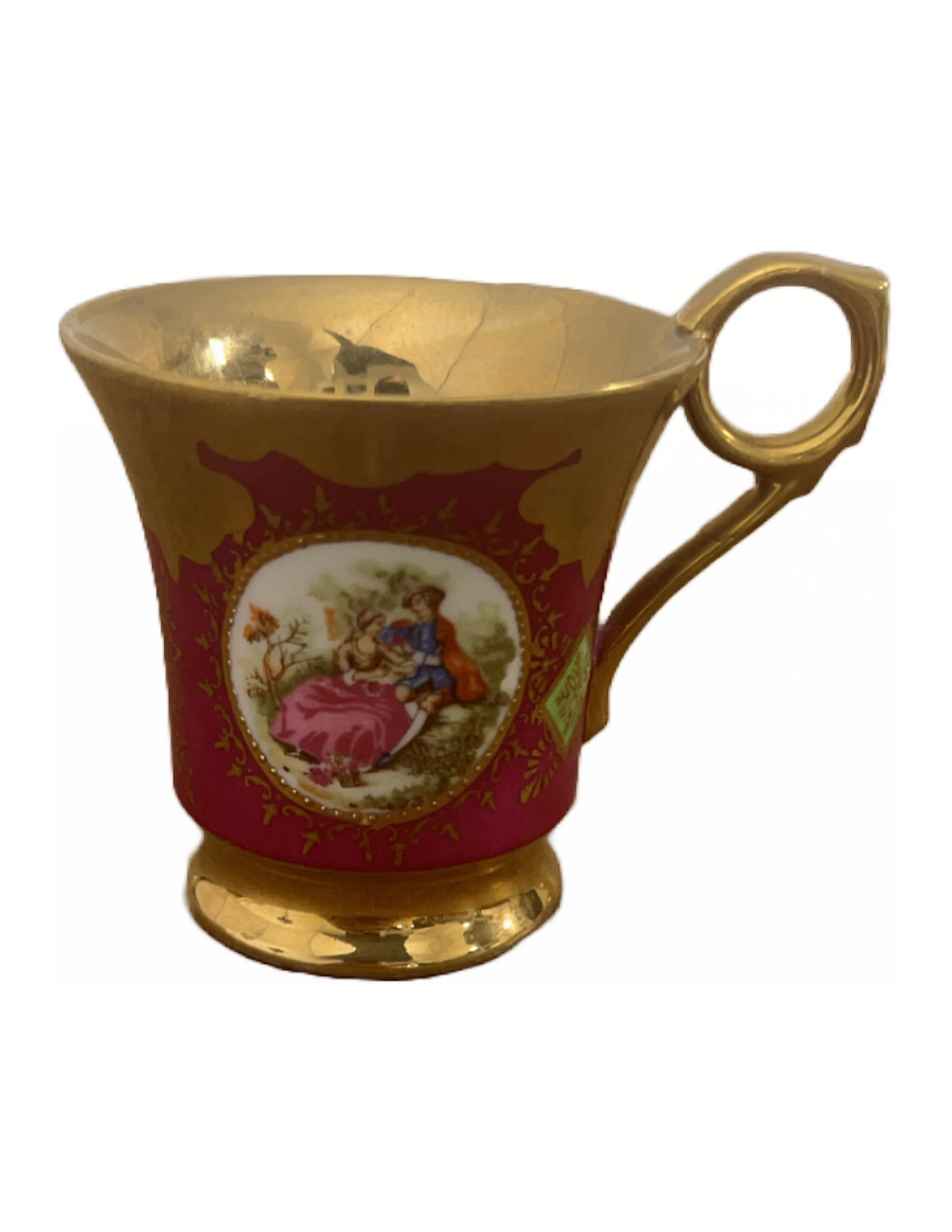 Thumbnail: Vintage Demitasse Cup & Saucer