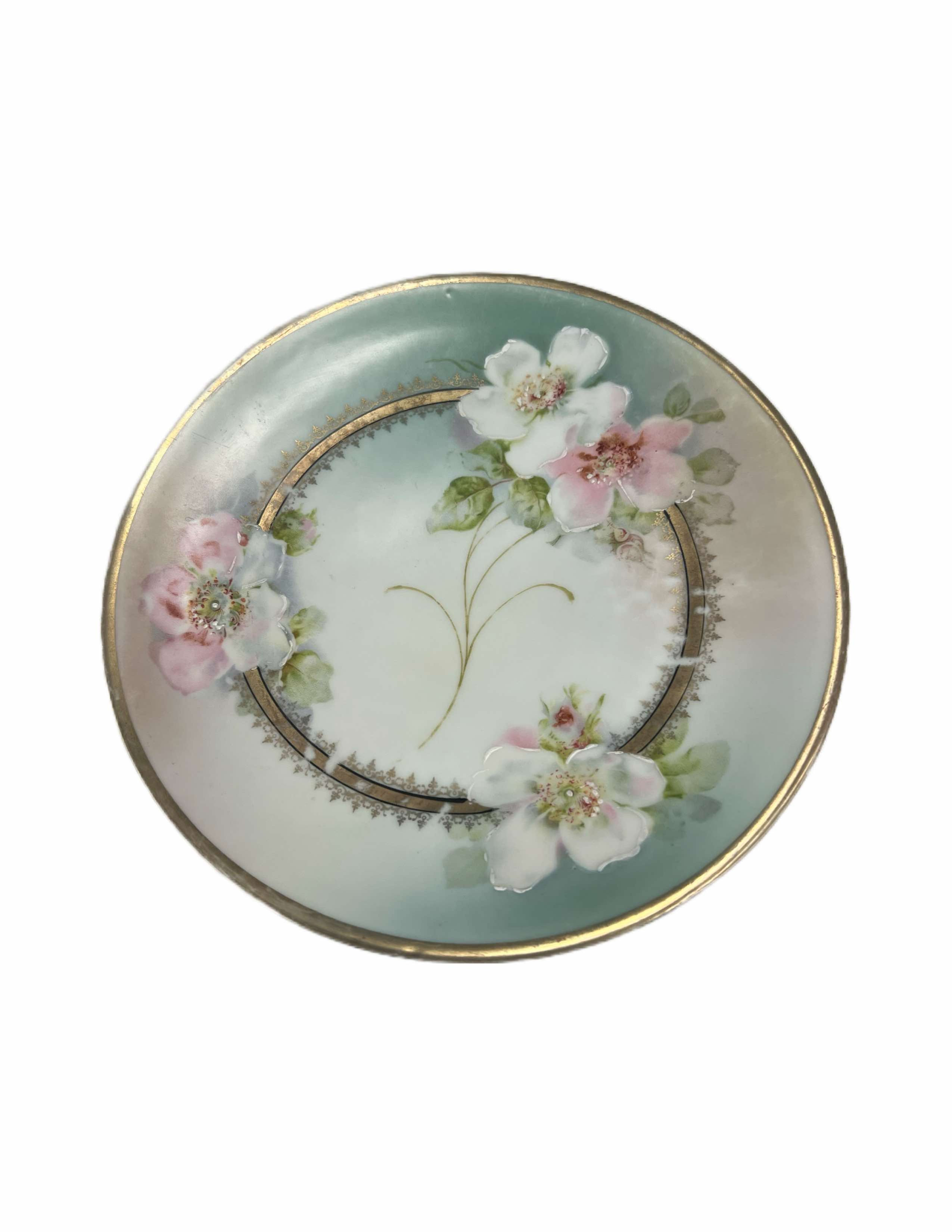 Vintage Hand painted plate marked Bavaria