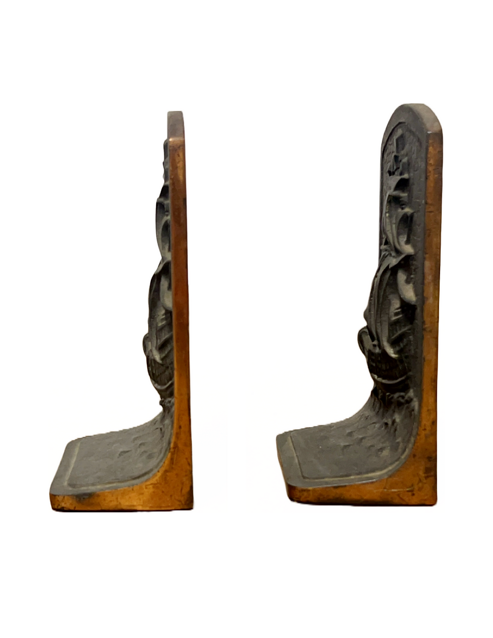 Thumbnail: Antique Cast Iron Book Ends