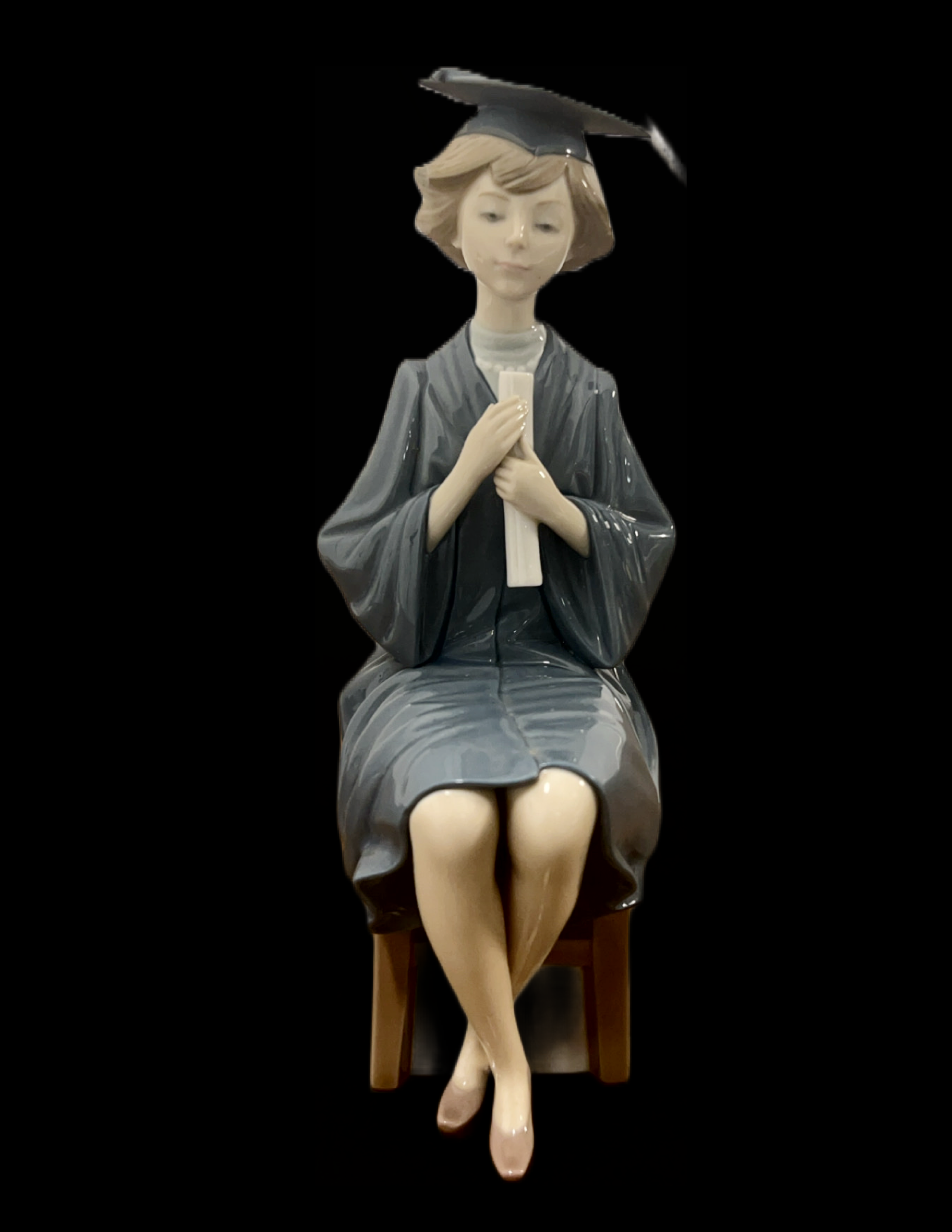 Vintage Lladro Graduate Girl