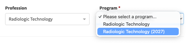 Radiology Profession and Program