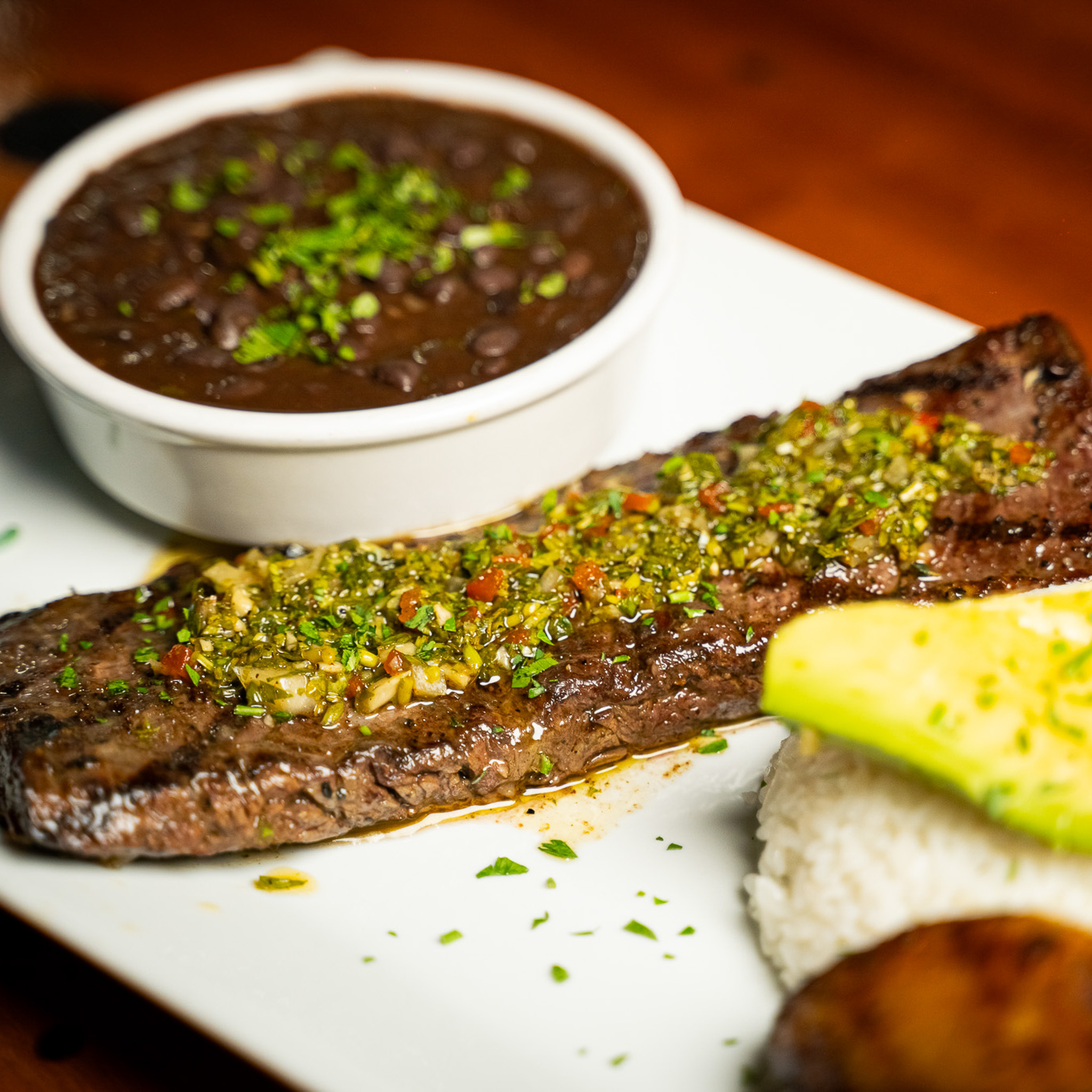 Arranged Food and Objects