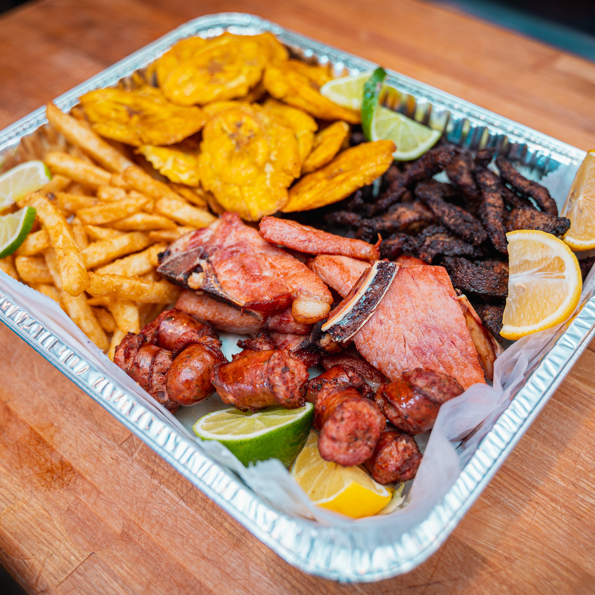 Arranged Food and Objects