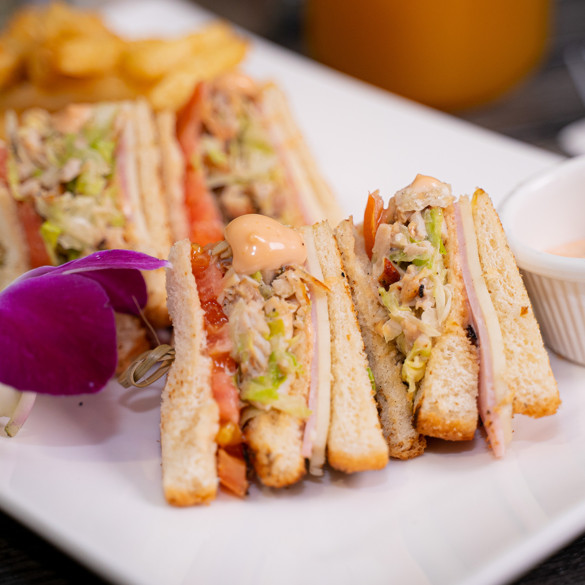 Arranged Food and Objects