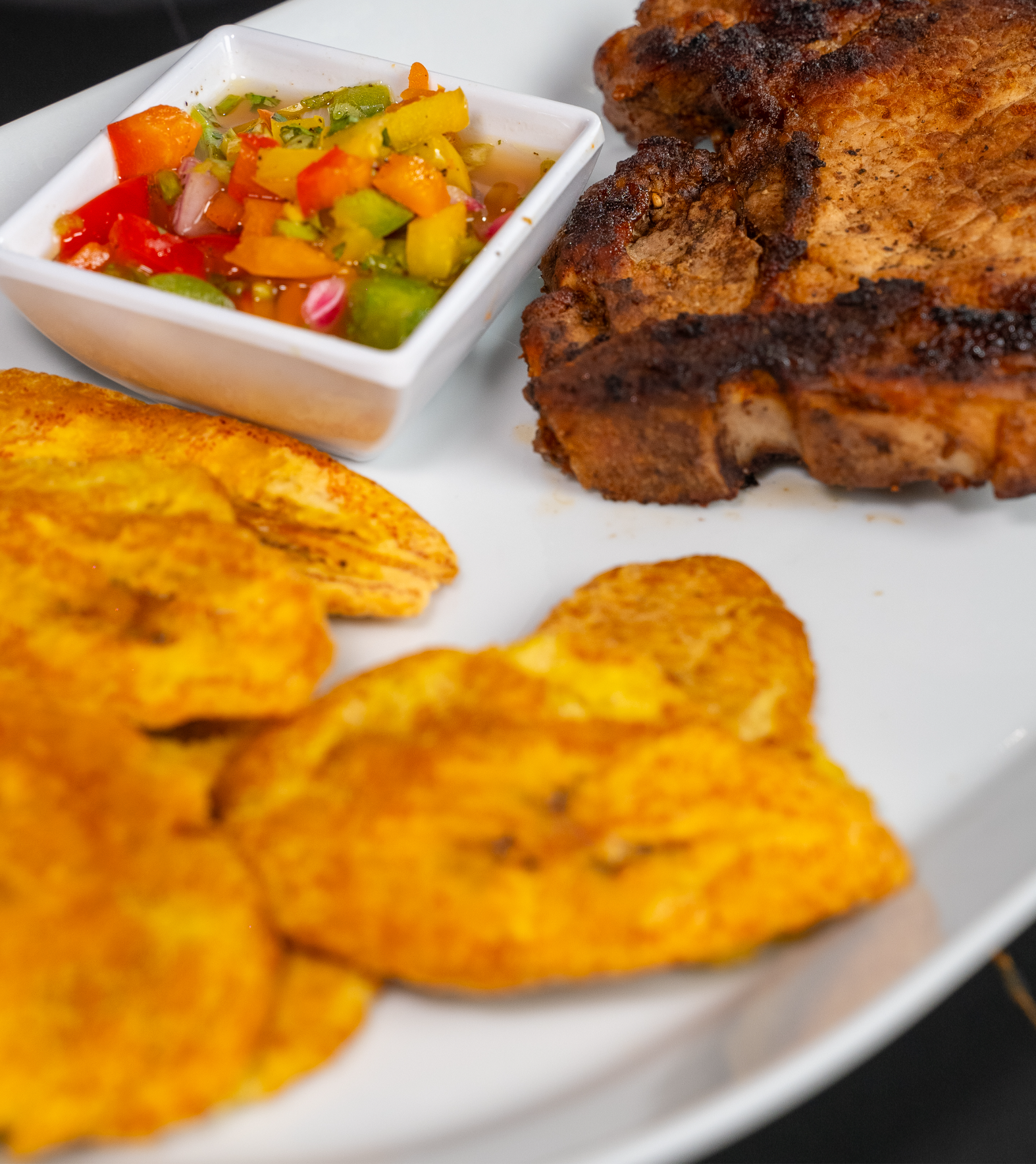 Arranged Food and Objects