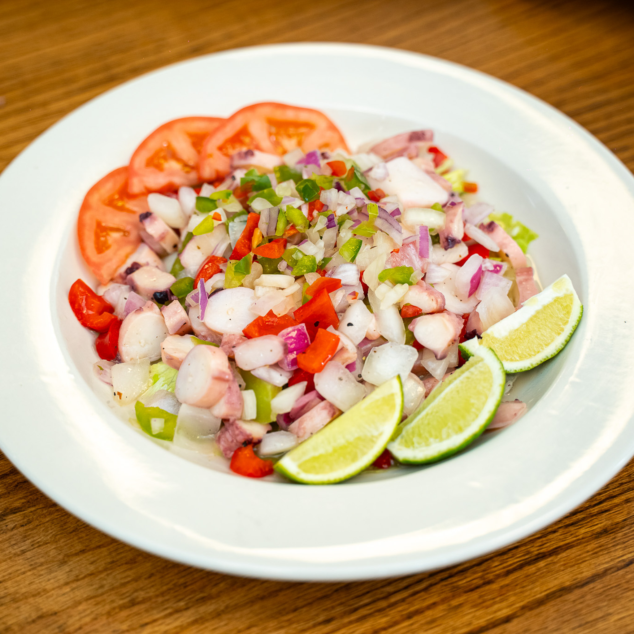 Arranged Food and Objects