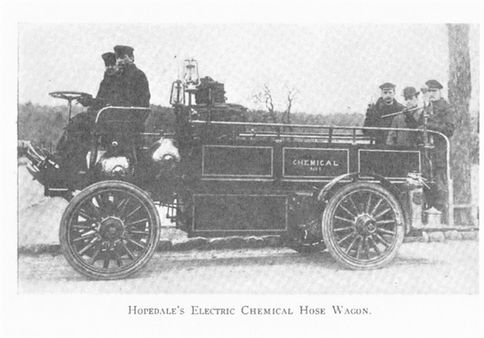 The First Electric-Powered Fire Engine