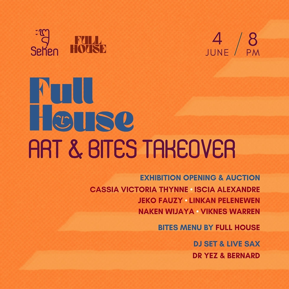 Full House Art & Bites Takeover at Seken