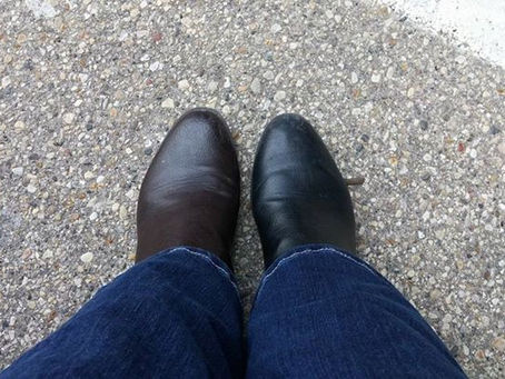 Two Different Boots