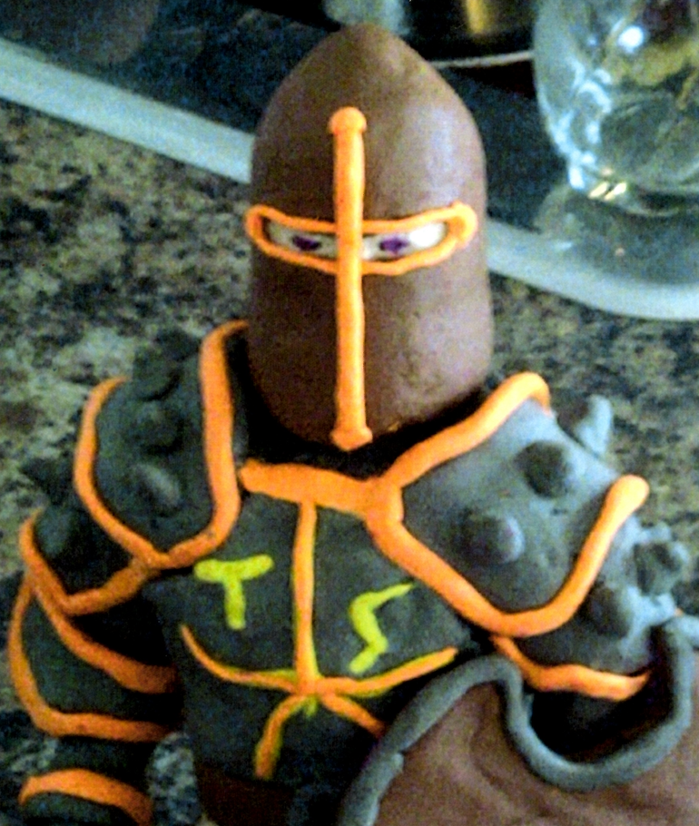 Clay made version of PC Rex