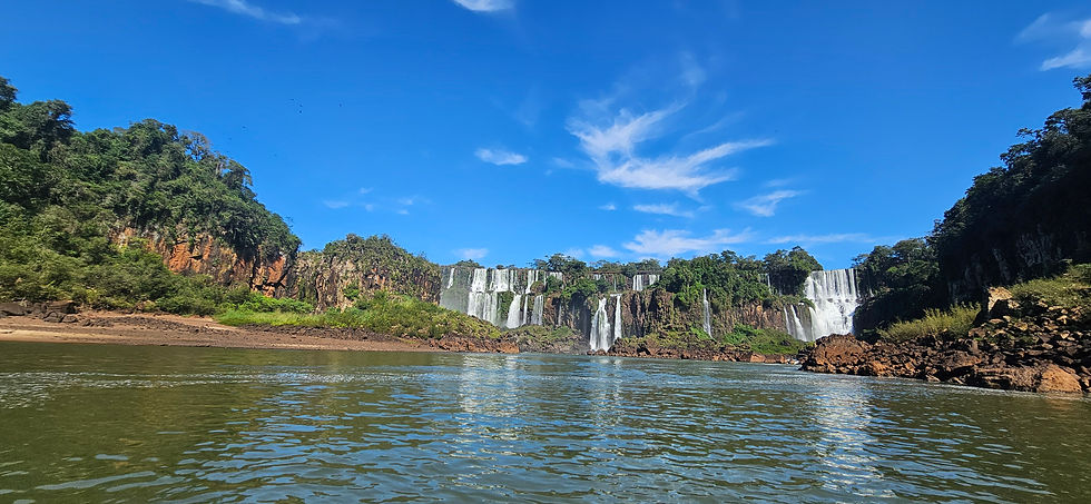 Cascate di Iguazù dal lato brasiliano (foto Alfredo De Giovanni)