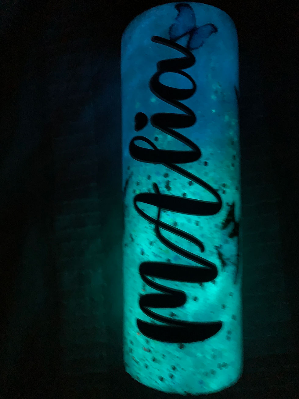 Thumbnail: Glow in the Dark custom tumbler 20 oz