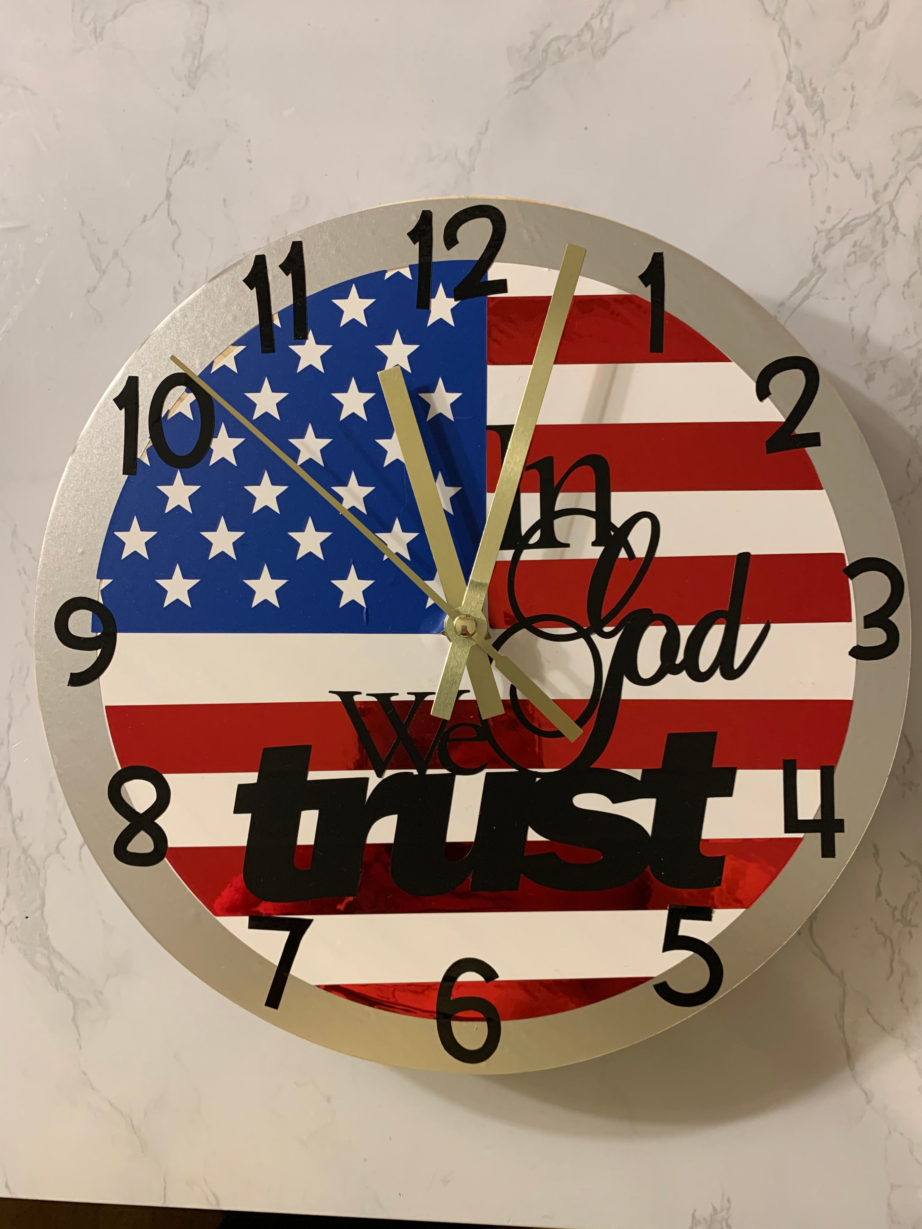 Patriotic Clock (or custom design)