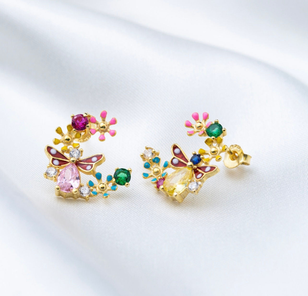 Farmors hage FLOWERS ørepynt