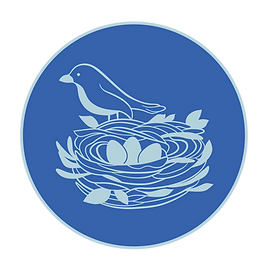 Nurtured Nest - Illustrative Logo - Light Blue & Dark Blue.png