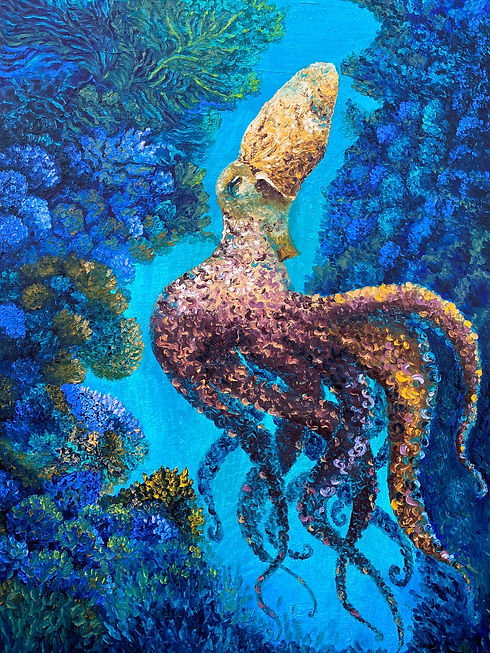 Runa Gedam_Submerged_Oil_40x30 inches_2023.jpg
