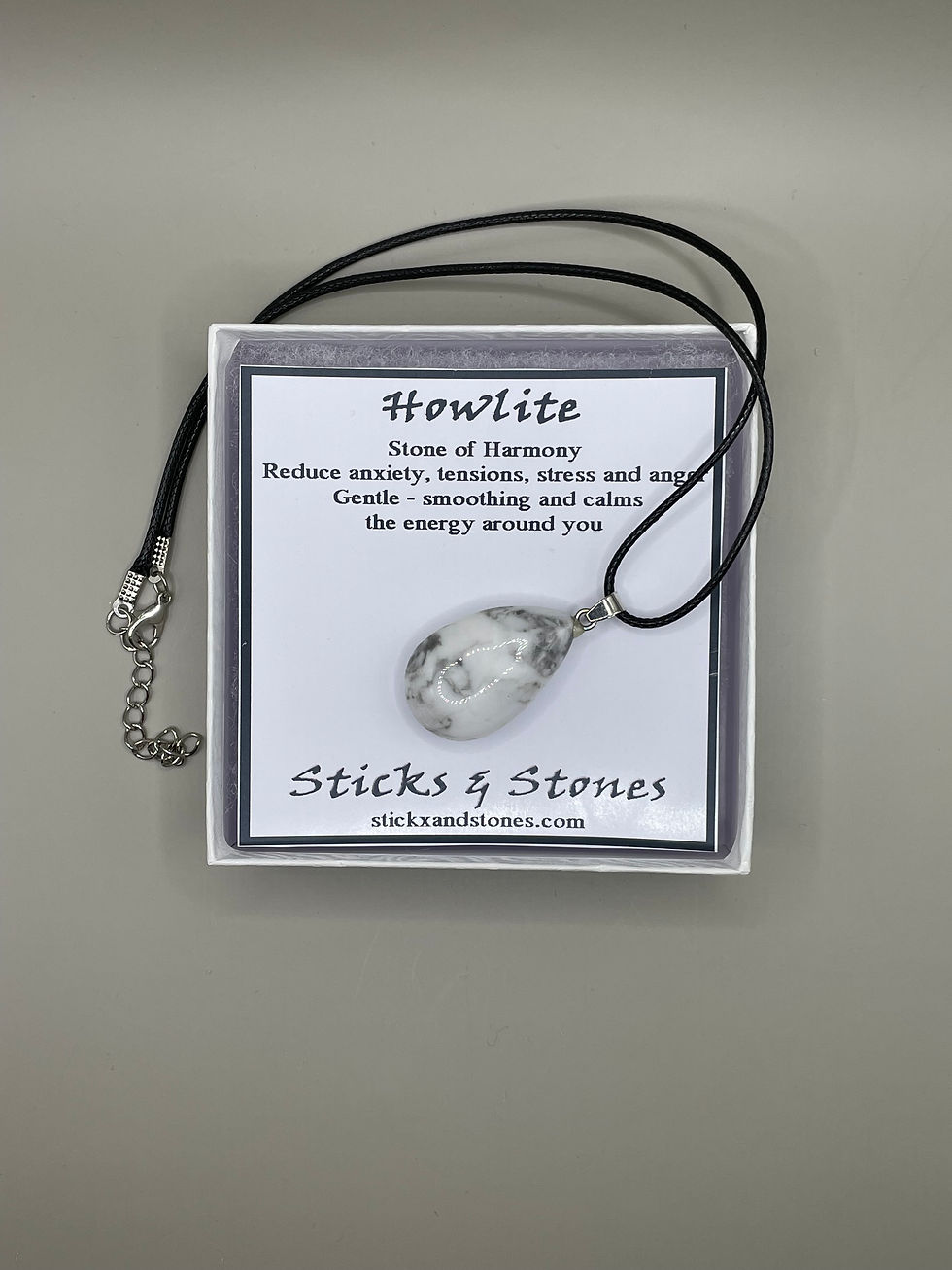 Thumbnail: Howlite Pendant