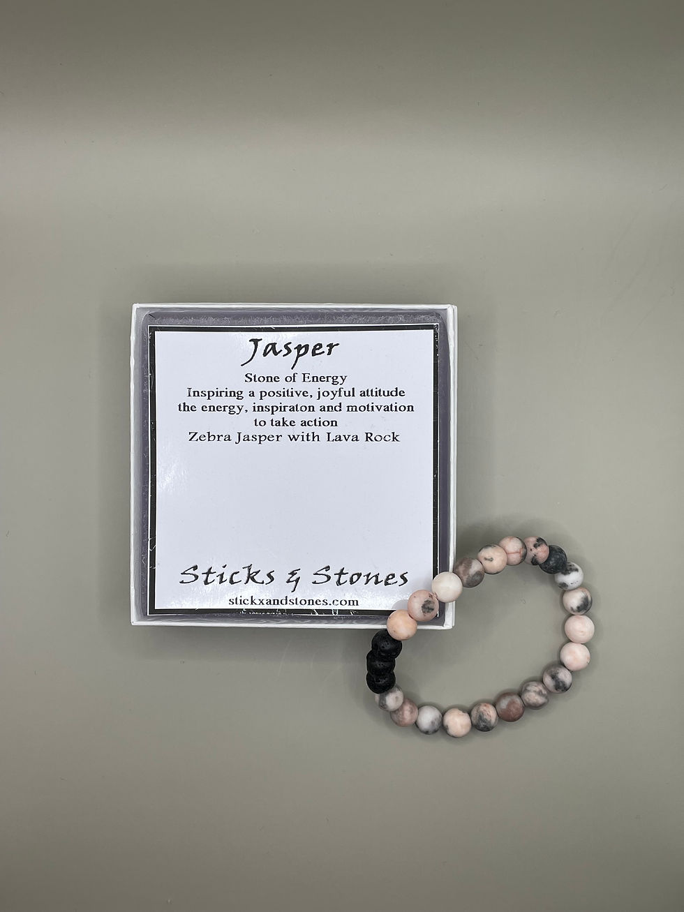 Thumbnail: Zebra Jasper with Lava Rock