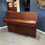 Thumbnail: Yamaha E-108 upright piano - Satin Mahogany