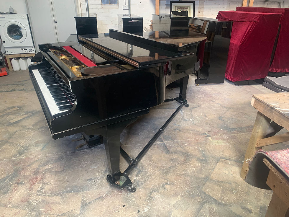 Thumbnail: Apollo 6’ 8” grand piano black - CLEARANCE