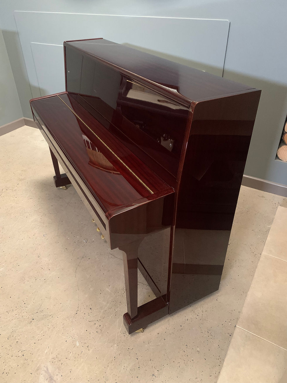 Thumbnail: Forrest and Grant 112  upright piano in dark rosewood