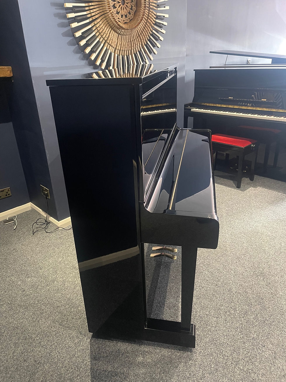 Thumbnail: Yamaha U1 / MX100 Disklavier - self playing upright piano in Gloss Black