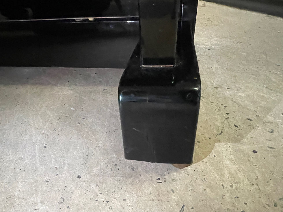 Thumbnail: Weinbach 125 upright piano -Gloss black