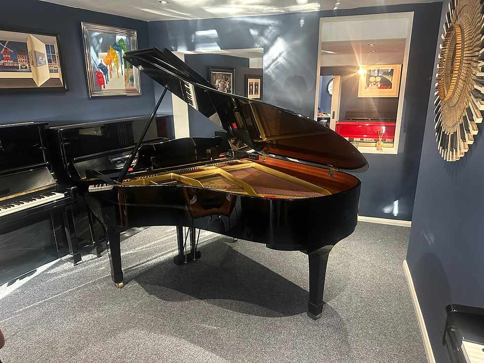 Thumbnail: Yamaha C3 professional Gloss black grand piano