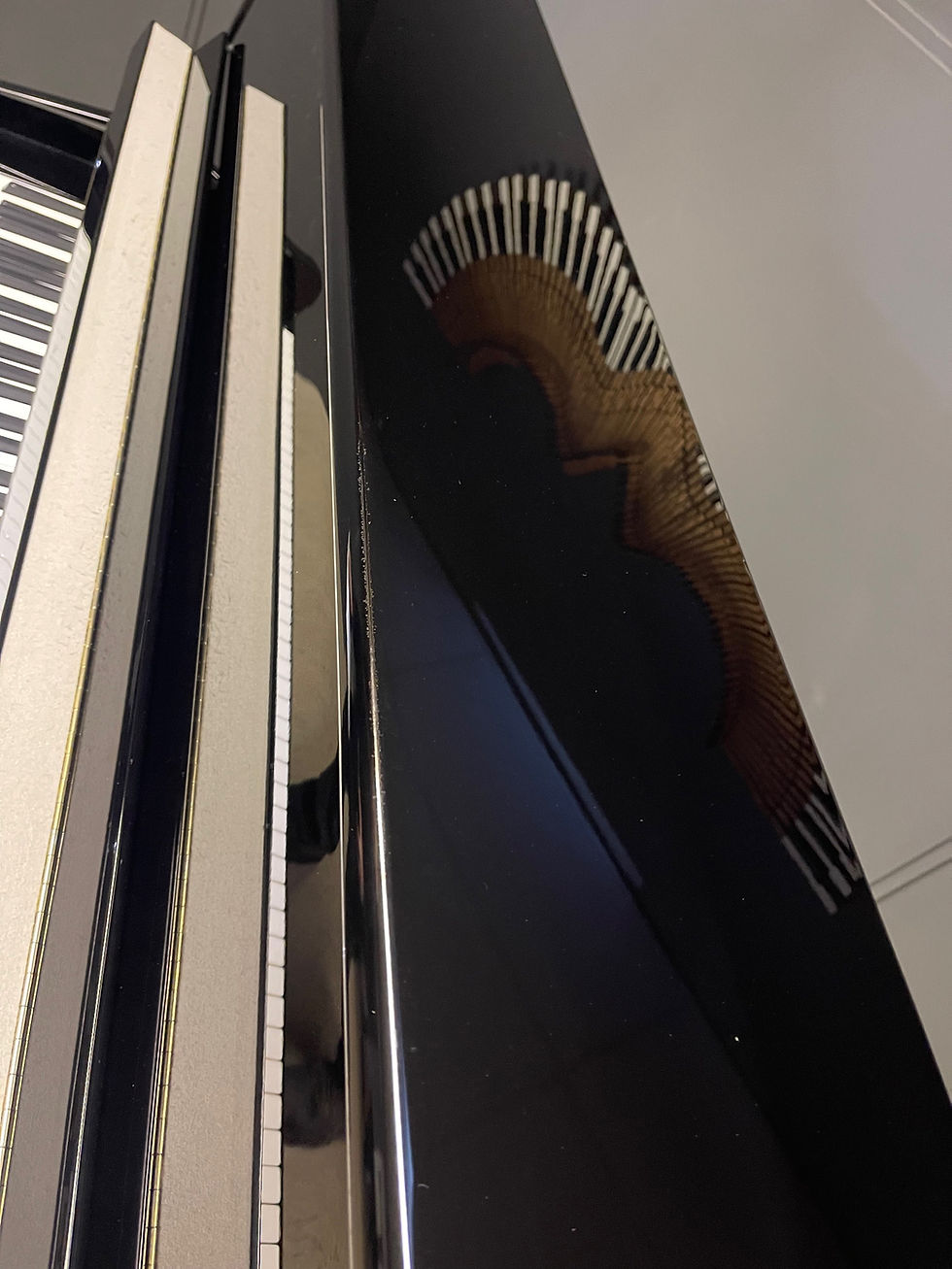 Thumbnail: Fazer 110 compact upright piano - Gloss black