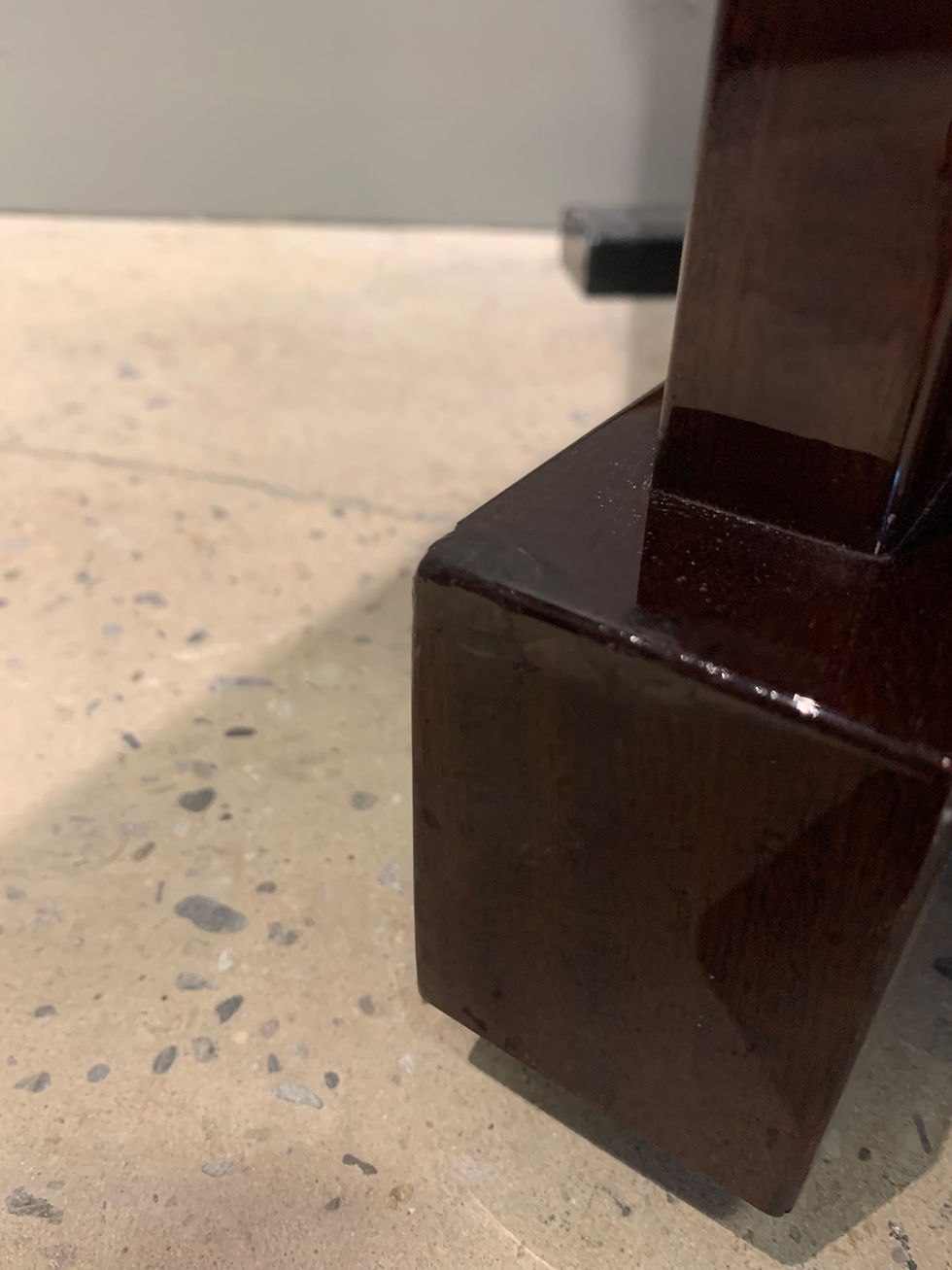 Thumbnail: Rosler by Petrof upright piano - gloss flame mahogany
