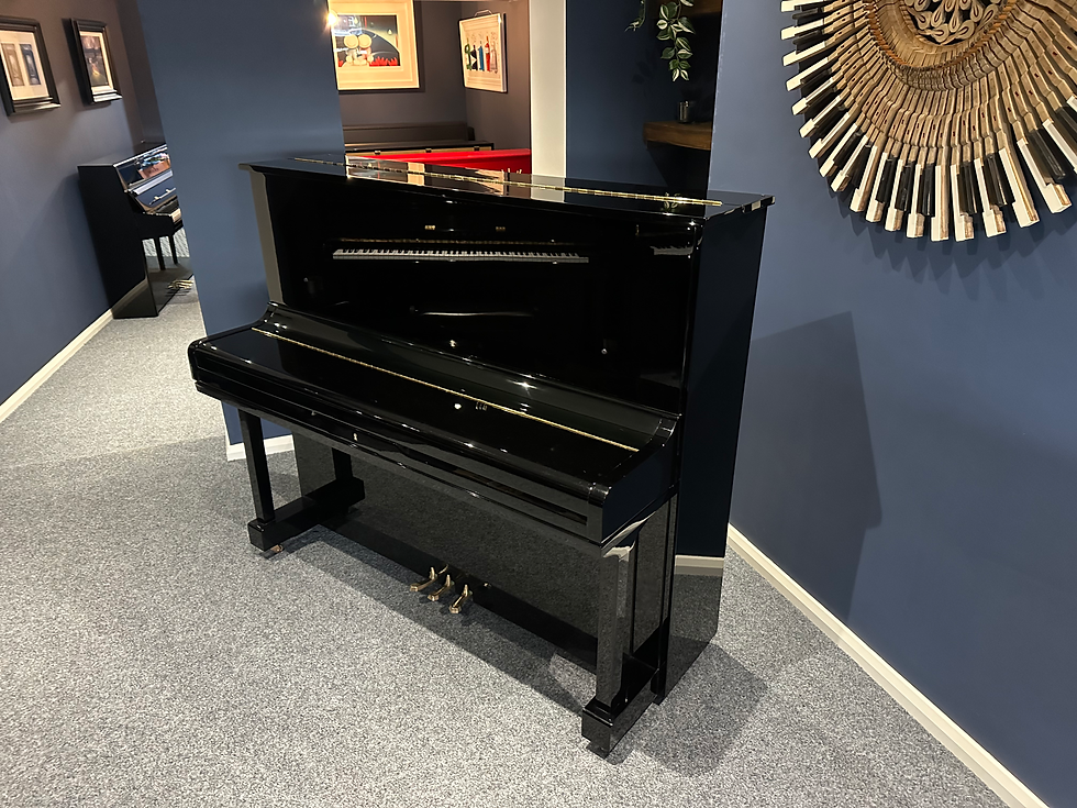 Thumbnail: Cranes (Samick) SU127  upright piano - gloss black