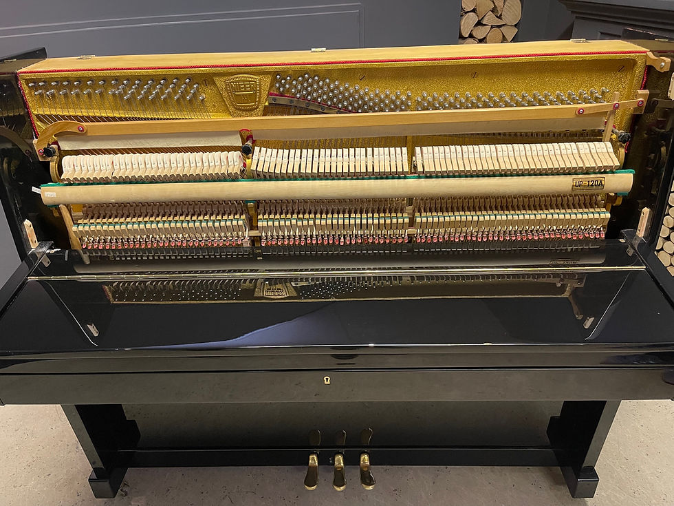 Thumbnail: Nieer 121 upright piano - Gloss black