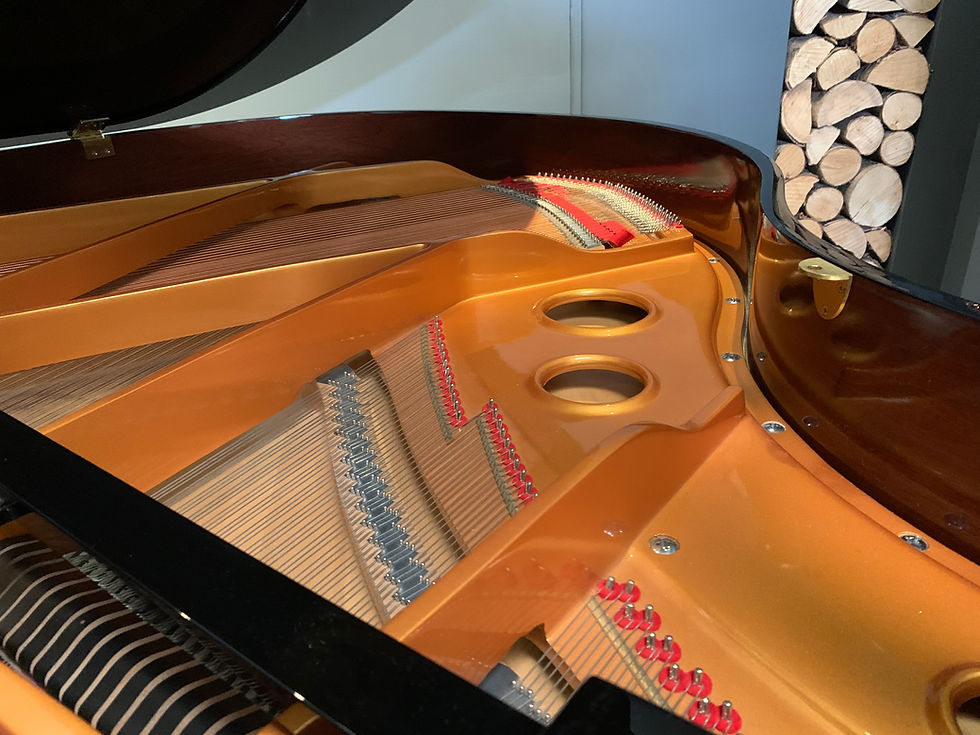 Thumbnail: Steinbach Gloss black baby grand piano - GP148 - Stunning condition