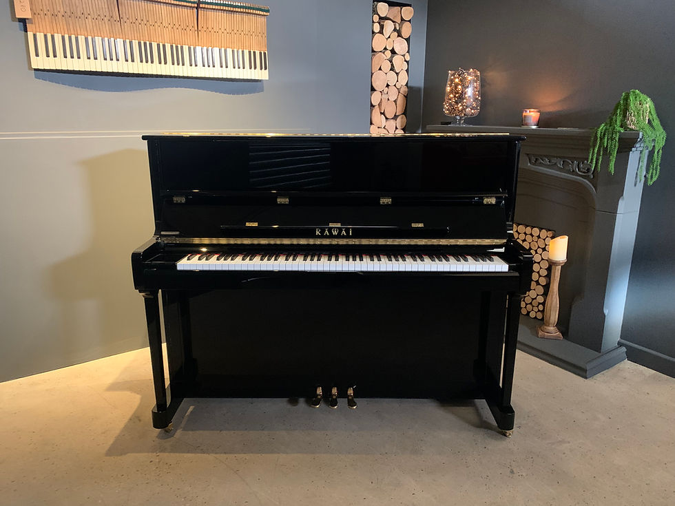 Kawai K3 gloss black upright piano - High quality upright piano