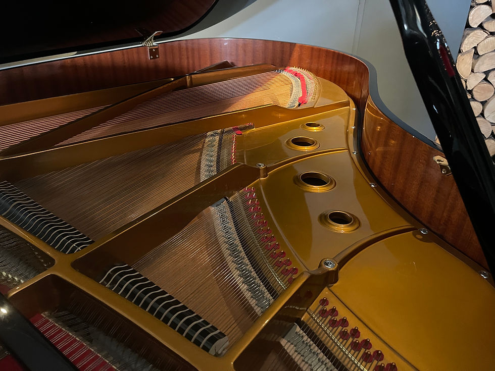 Thumbnail: Moutrie 175cm gloss black grand piano