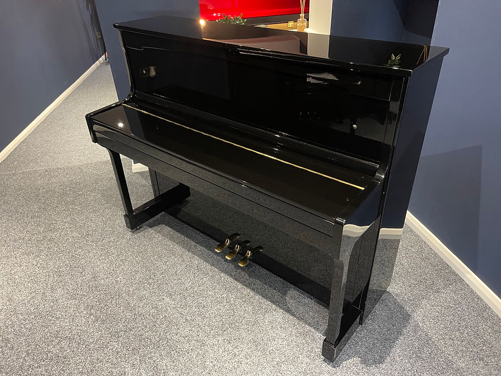 Thumbnail: Steinmayer S115 gloss black upright piano