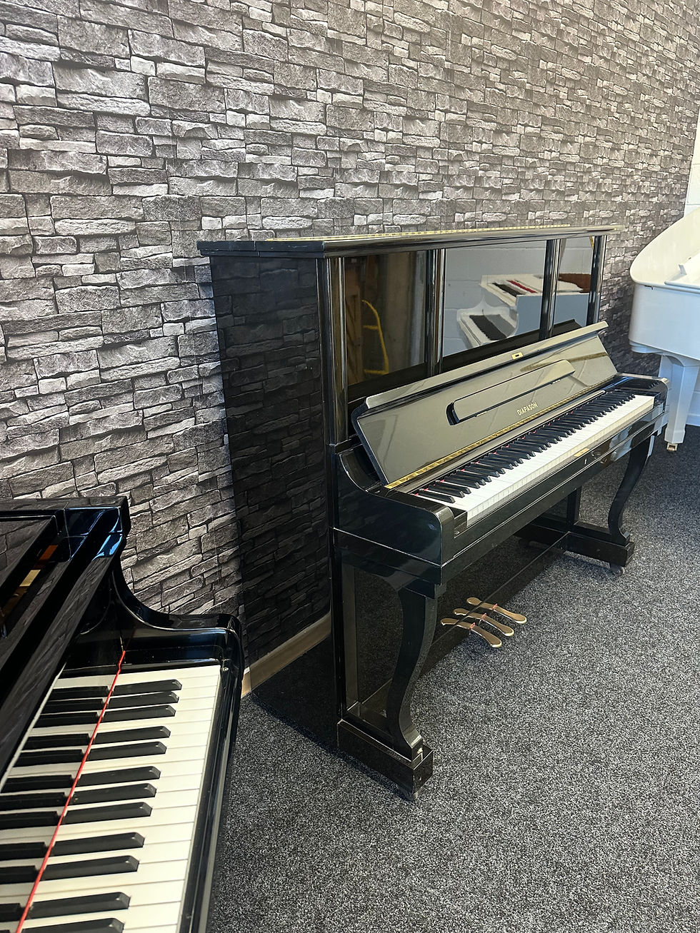 Thumbnail: Diapason 132 gloss ebony upright piano