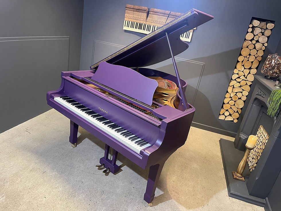 Thumbnail: Yamaha G3 professional grand piano - Plum