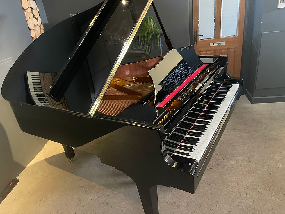 Thumbnail: Moutrie 175cm gloss black grand piano