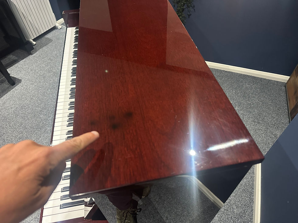 Thumbnail: Kawai CX-5H gloss mahogany upright piano
