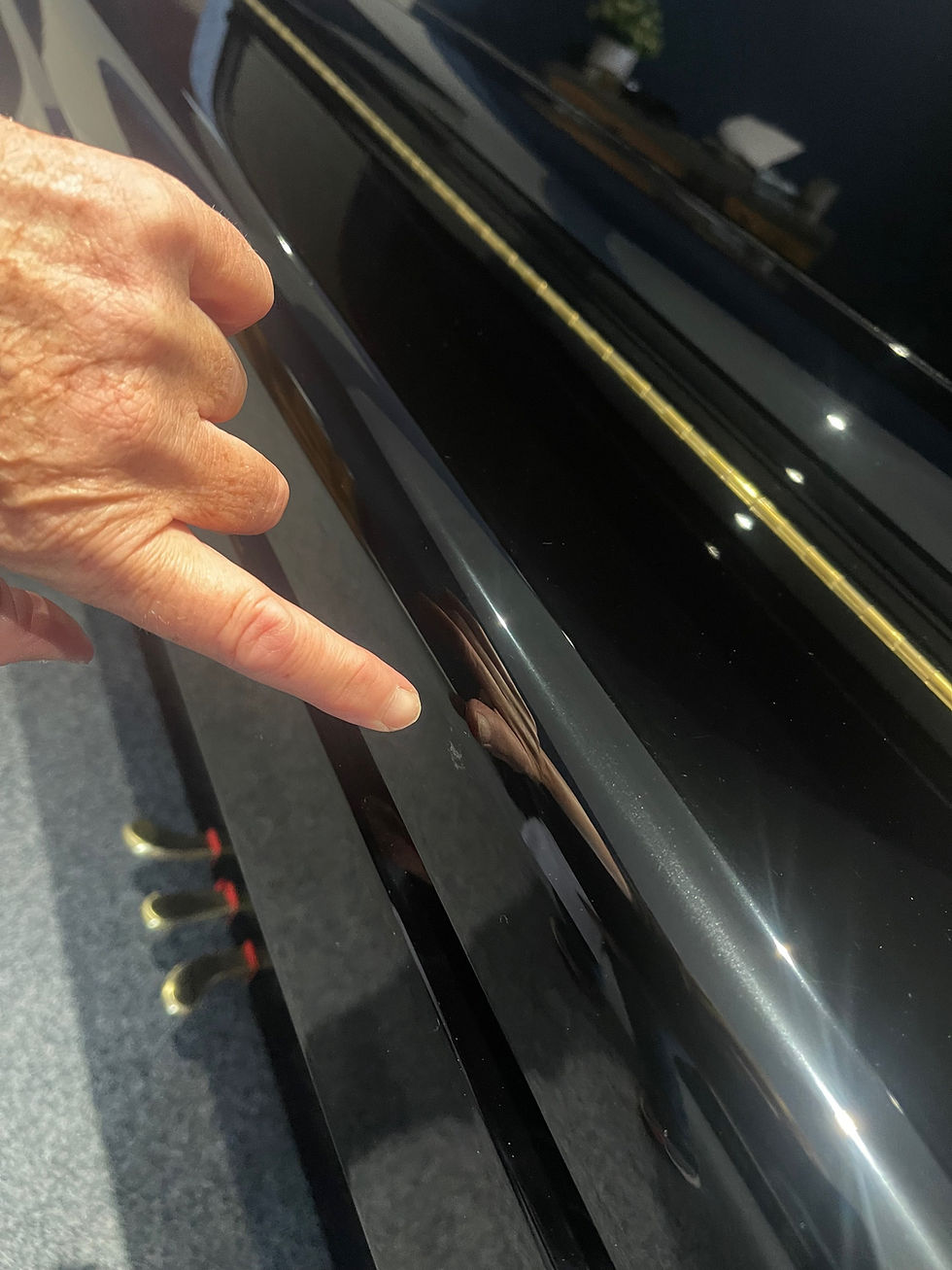 Thumbnail: Kawai K-20E gloss black upright piano